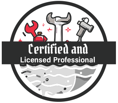 Certified and Licensed Professional badge